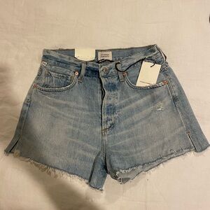 NWT Citizens of Humanity Marlow Vintage Denim Shorts / Toarmina